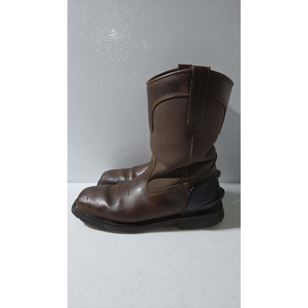 Carhartt Montana Men's Leather 11" Steel Toe Work Boots Size 10 M